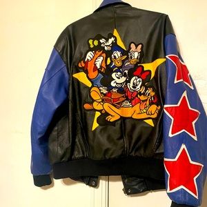 Vintage Mickey leather jacket